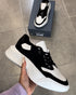 Prestige Leather Shoes Black/White
